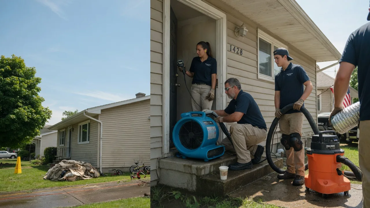 Water Damage Restoration in Flanagan, IL near me